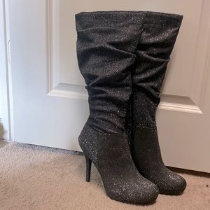 Sparkly High Boots Size 11 BRAND NEW!